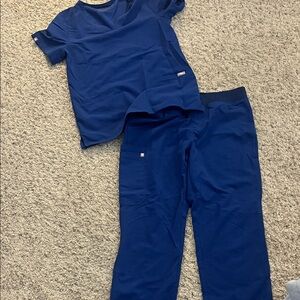 FIGSBlue Scrub Set